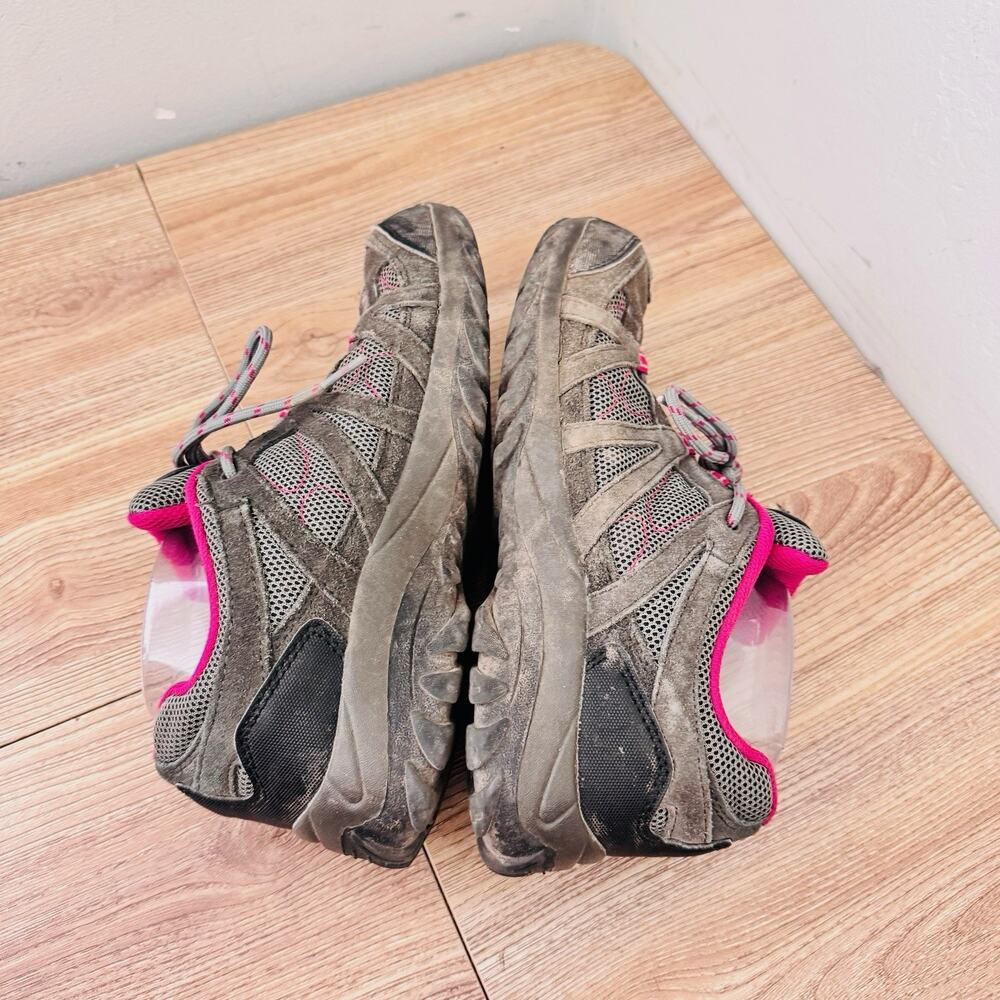 Bearpaw Women's Olympus Hiker shoes Gray And Pink Size 8 - Picture 7 of 11